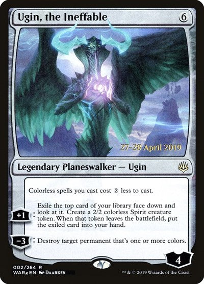 Ugin, the Ineffable (Promos: Prerelease Cards) Light Play Foil