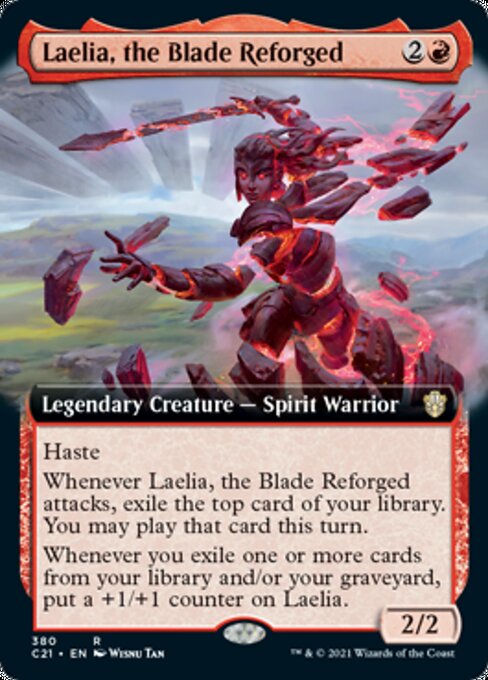 Laelia the Blade Reforged Extended Art|0|0|0.00