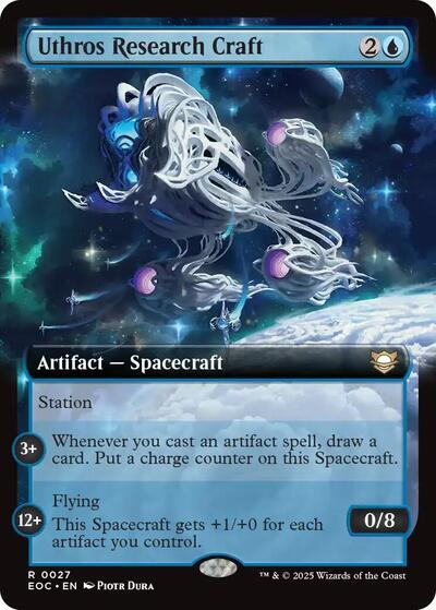 Uthros Research Craft (Extended Art) (Commander: Edge of Eternities) Near Mint