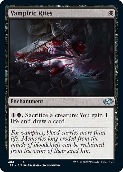 Vampiric Rites (Jumpstart 2022) Light Play