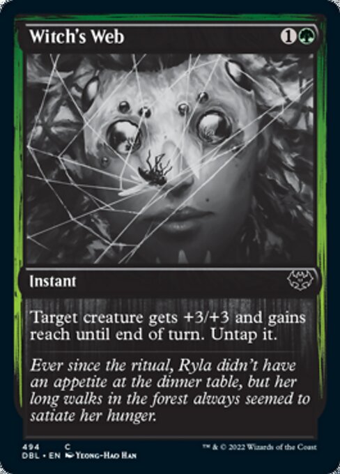 Witch's Web (Innistrad: Double Feature) Light Play