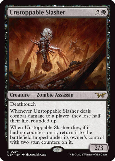 Unstoppable Slasher (0294) (Duskmourn: House of Horror) Near Mint Foil