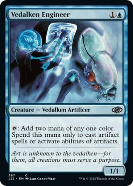 Vedalken Engineer (Jumpstart 2022) Medium Play
