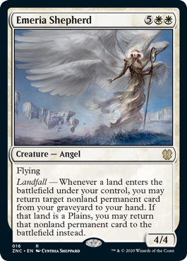 Emeria Shepherd (Commander 2020 Zendikar Rising) Medium Play
