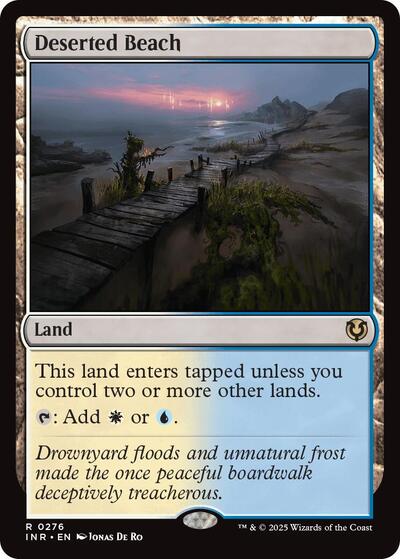 Deserted Beach (Innistrad Remastered) Light Play Foil
