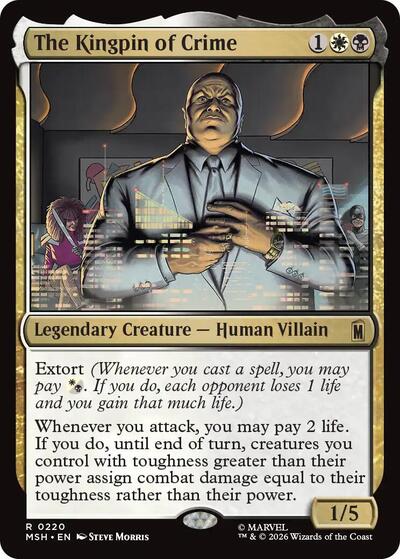 The Kingpin of Crime (Marvel Super Heroes) Near Mint Foil