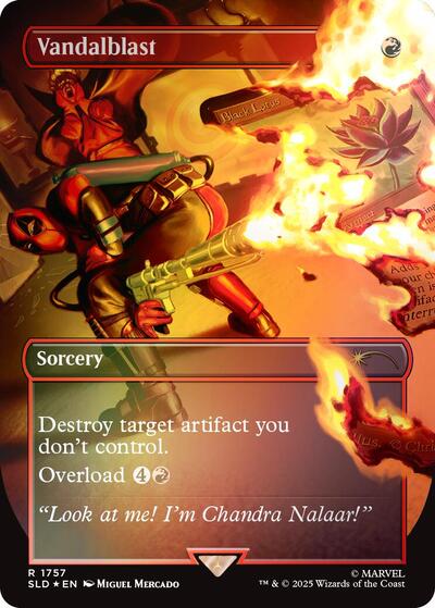 Vandalblast (1757) (Rainbow Foil) (Secret Lair) Near Mint Foil