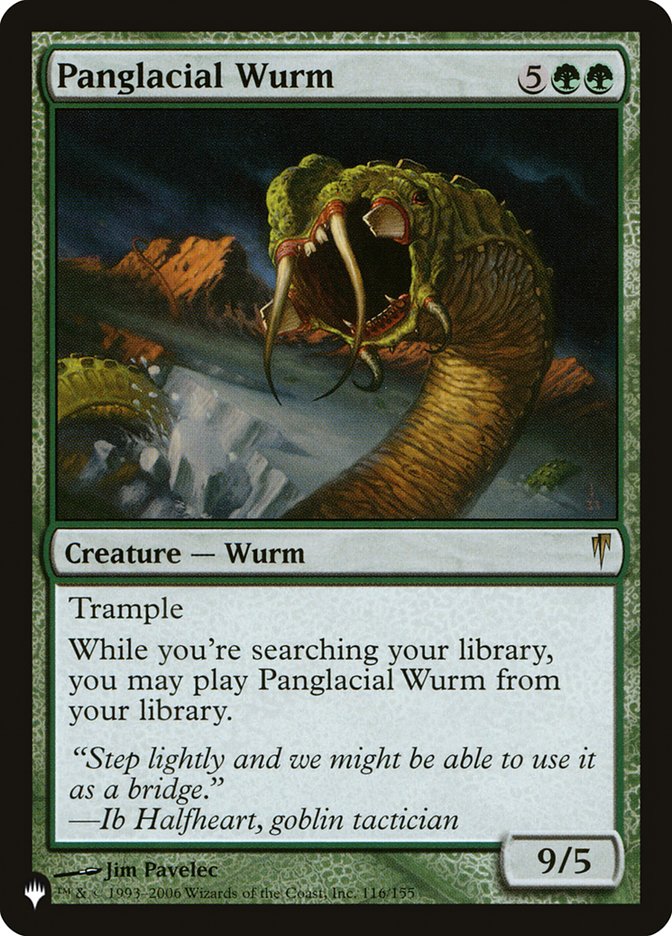 Panglacial Wurm (The List) Medium Play Foil