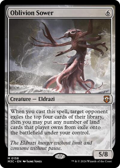 Oblivion Sower (Ripple Foil) (Commander: Modern Horizons 3) Near Mint Foil