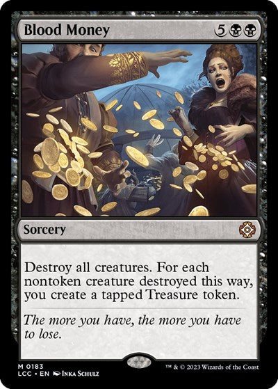 Blood Money (Commander: The Lost Caverns of Ixalan) Light Play