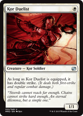 Kor Duelist (Modern Masters 2015) Near Mint Foil