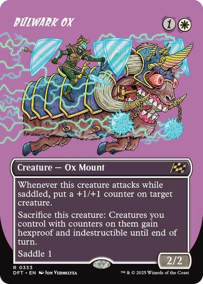 Bulwark Ox (Borderless) (Aetherdrift) Light Play