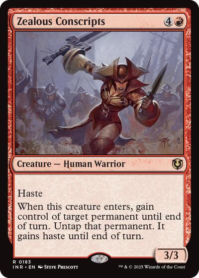 Zealous Conscripts (Innistrad Remastered) Near Mint Foil