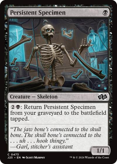Persistent Specimen|3|0|0.00
