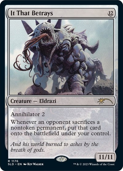 It That Betrays (Secret Lair) Light Play Foil
