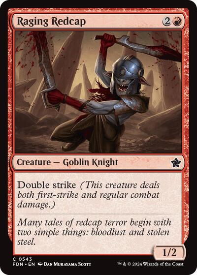 Raging Redcap (Foundations) Medium Play