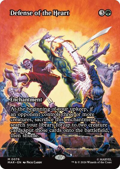 Defense of the Heart (Borderless) (Marvel Eternal-Legal) Near Mint
