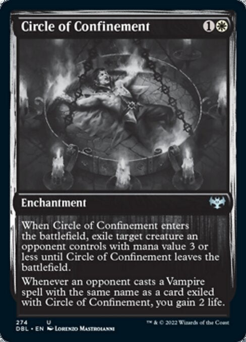 Circle of Confinement (Innistrad: Double Feature) Light Play