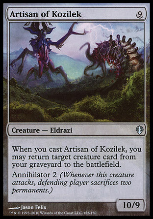 Artisan of Kozilek (Archenemy) Light Play