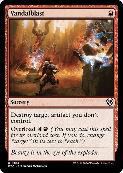 Vandalblast (Commander: Outlaws of Thunder Junction) Light Play