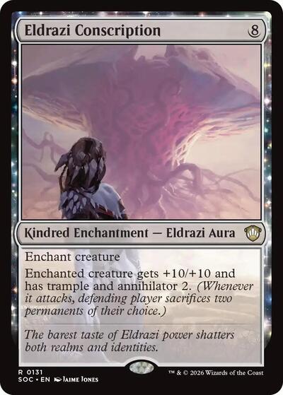 Eldrazi Conscription (Commander: Secrets of Strixhaven) Near Mint
