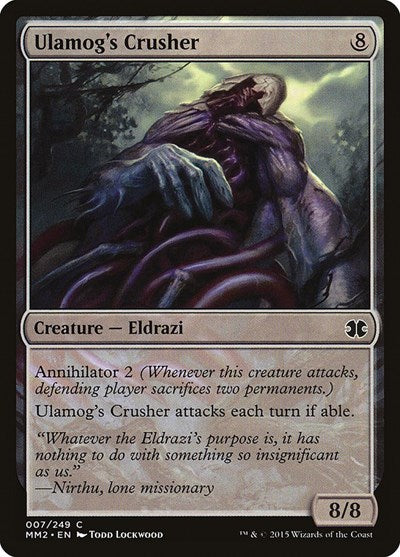Ulamog's Crusher (Modern Masters 2015) Medium Play