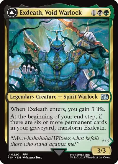 Exdeath, Void Warlock (Universes Beyond: FINAL FANTASY) Light Play