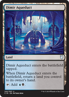 Dimir Aqueduct (Commander 2018) Near Mint
