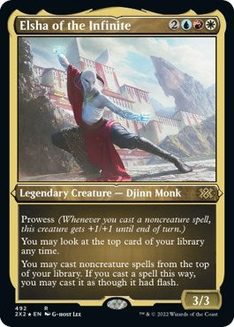 Elsha of the Infinite (Foil Etched) (Double Masters 2022) Near Mint Foil