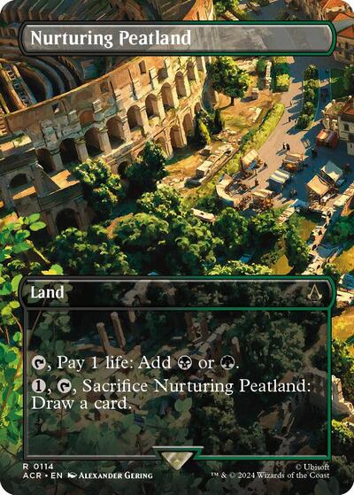 Nurturing Peatland (Borderless) (Universes Beyond: Assassin's Creed) Near Mint