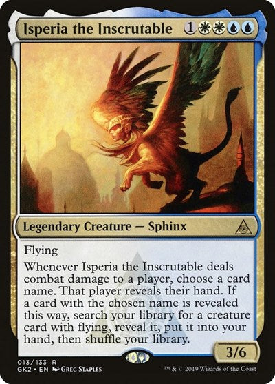 Isperia the Inscrutable (Ravnica Allegiance: Guild Kits) Light Play