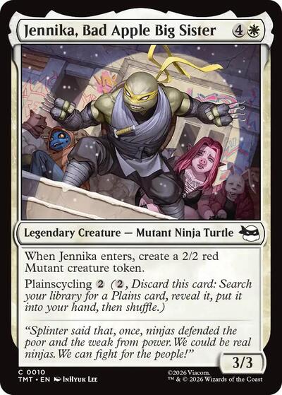 Jennika, Bad Apple Big Sister (Teenage Mutant Ninja Turtles) Medium Play Foil