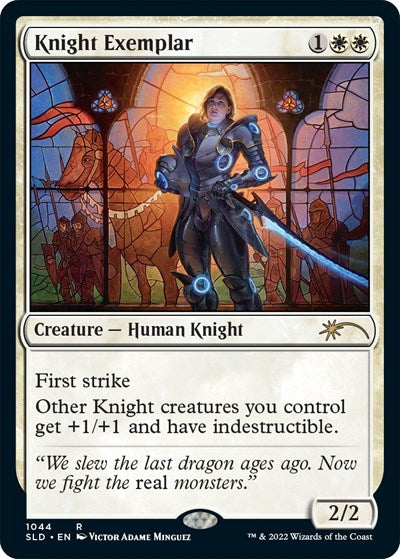 Knight Exemplar (1044) (Secret Lair) Near Mint