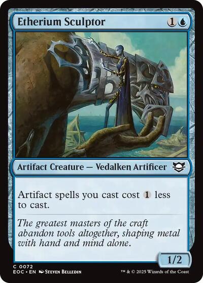 Etherium Sculptor (Commander: Edge of Eternities) Medium Play