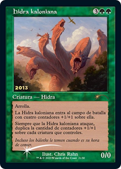 Kalonian Hydra (ES Exclusive) (Promos: 30th Anniversary Promos) Near Mint Foil Spanish