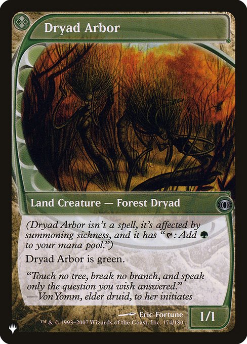 Dryad Arbor (The List) Medium Play