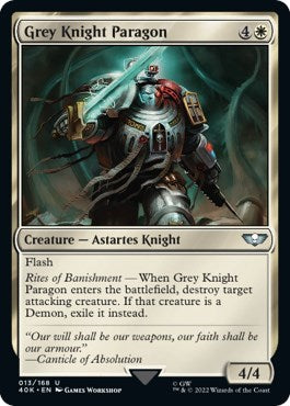 Grey Knight Paragon (Universes Beyond: Warhammer 40K) Medium Play