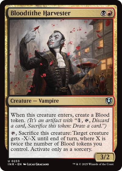 Bloodtithe Harvester (Innistrad Remastered) Medium Play Foil