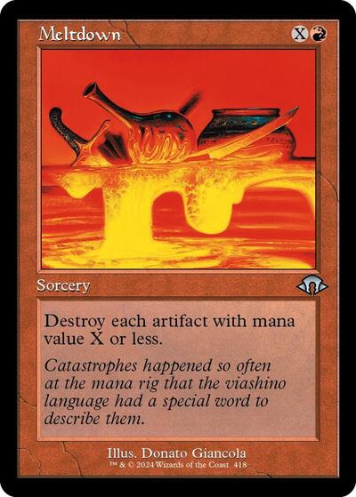 Meltdown (Retro Frame) (Modern Horizons 3) Near Mint Foil