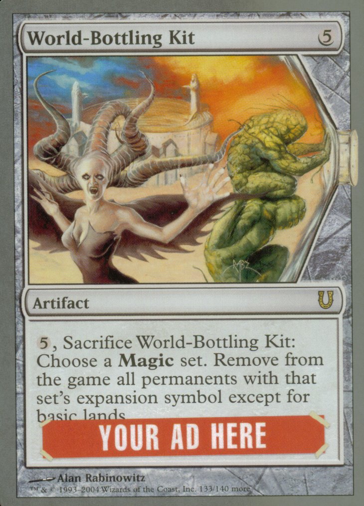 World Bottling Kit (Unhinged) Near Mint