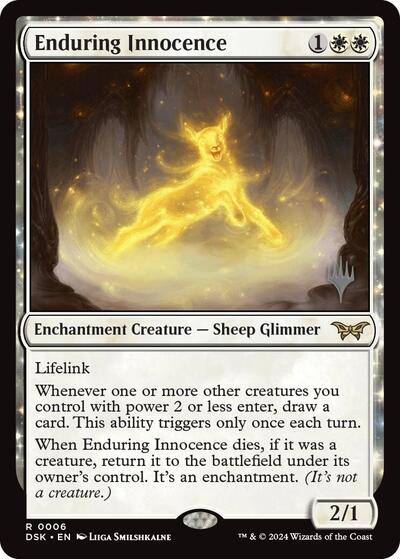 Enduring Innocence (Promo Pack: Duskmourn: House of Horror) Light Play
