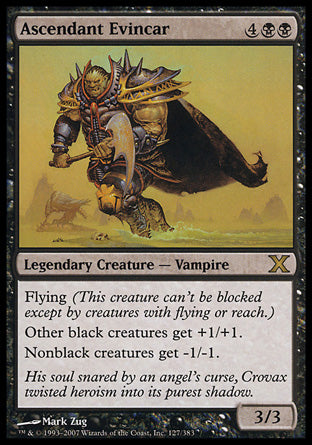 Ascendant Evincar (10th Edition) Heavy Play