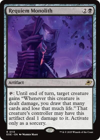 Requiem Monolith (Edge of Eternities) Light Play