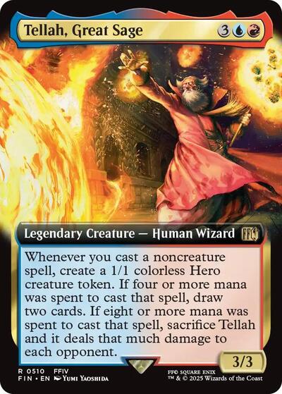 Tellah, Great Sage (Extended Art) (Universes Beyond: FINAL FANTASY) Near Mint Foil