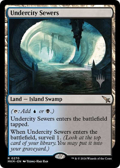 Undercity Sewers (Promo Pack: Murders at Karlov Manor) Near Mint Foil