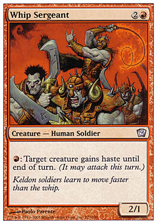 Whip Sergeant (9th Edition) Medium Play