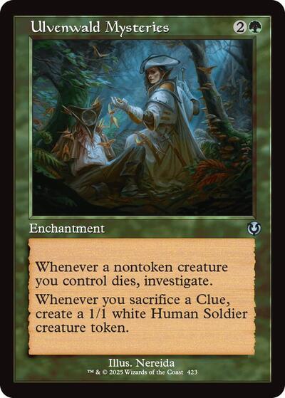 Ulvenwald Mysteries (Retro Frame) (Innistrad Remastered) Light Play