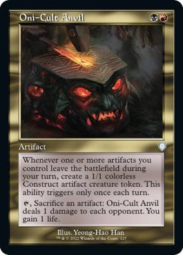 Oni-Cult Anvil (Commander: The Brothers' War) Light Play