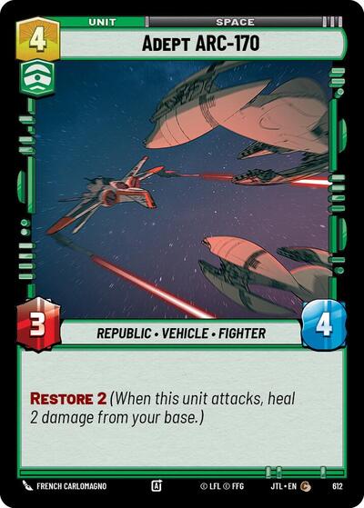 Adept ARC-170 (Foil) (Jump to Lightspeed) Near Mint Foil