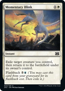 Momentary Blink (Double Masters 2022) Medium Play
